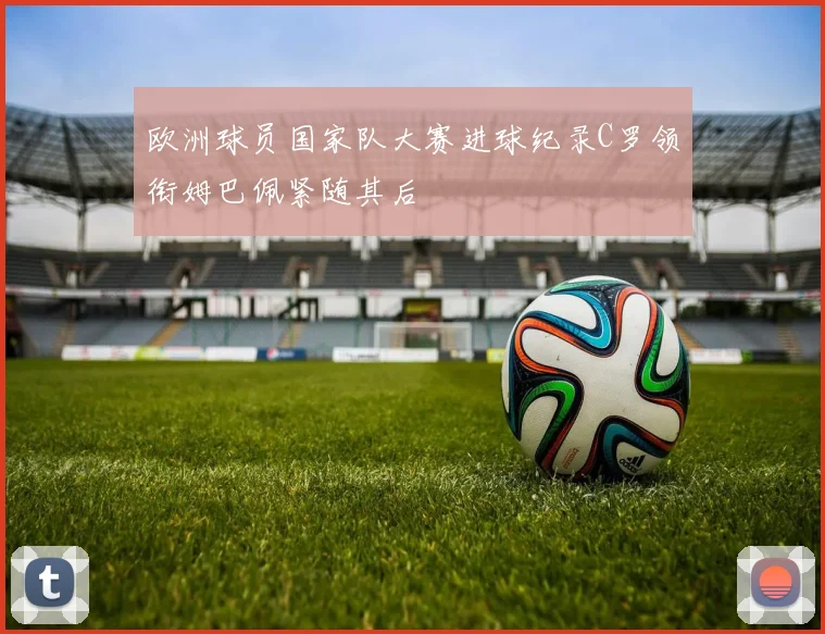 欧洲球员国家队大赛进球纪录C罗领衔姆巴佩紧随其后